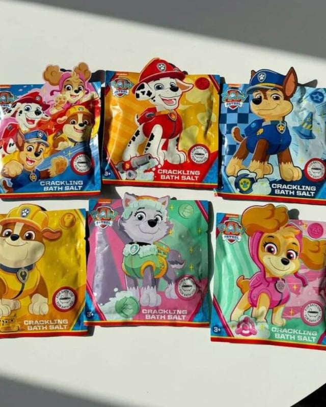 Купити Тріскаюча сіль для ванни, Paw Patrol (мікс), 55г з доставкою по Україні